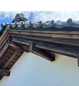 I様邸 軒先漆喰入れ替え